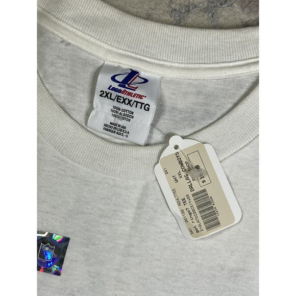 NWT Logo Athletic Dallas Cowboys Got Rings? Champs NFL T-Shirt Men’s 2XL NOS - Picture 6 of 12